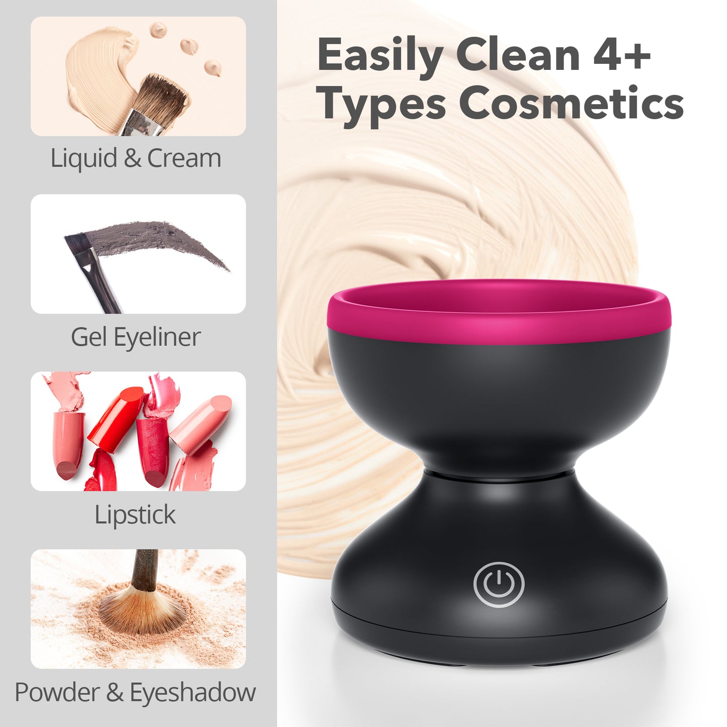 Makeup Brush Cleaner Machine | Alyfini