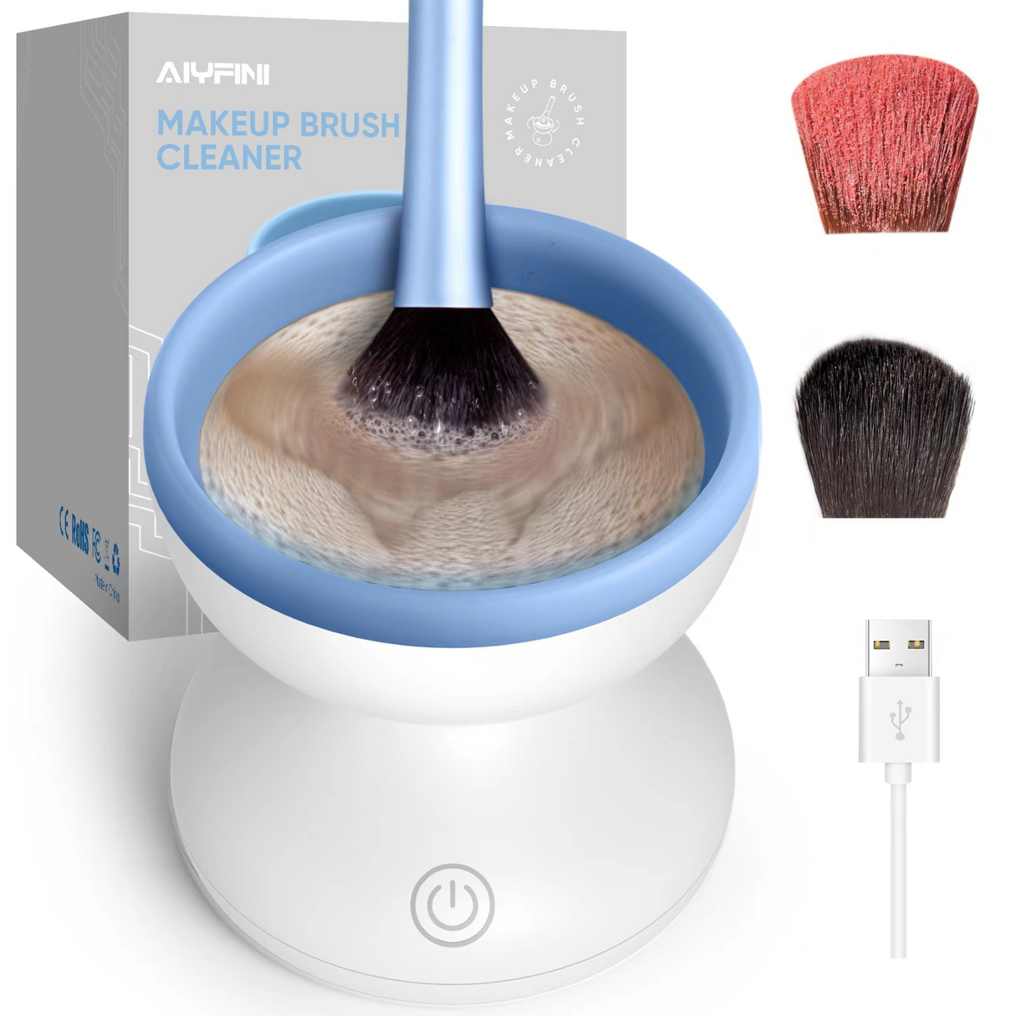Makeup Brush Cleaner Machine | Alyfini