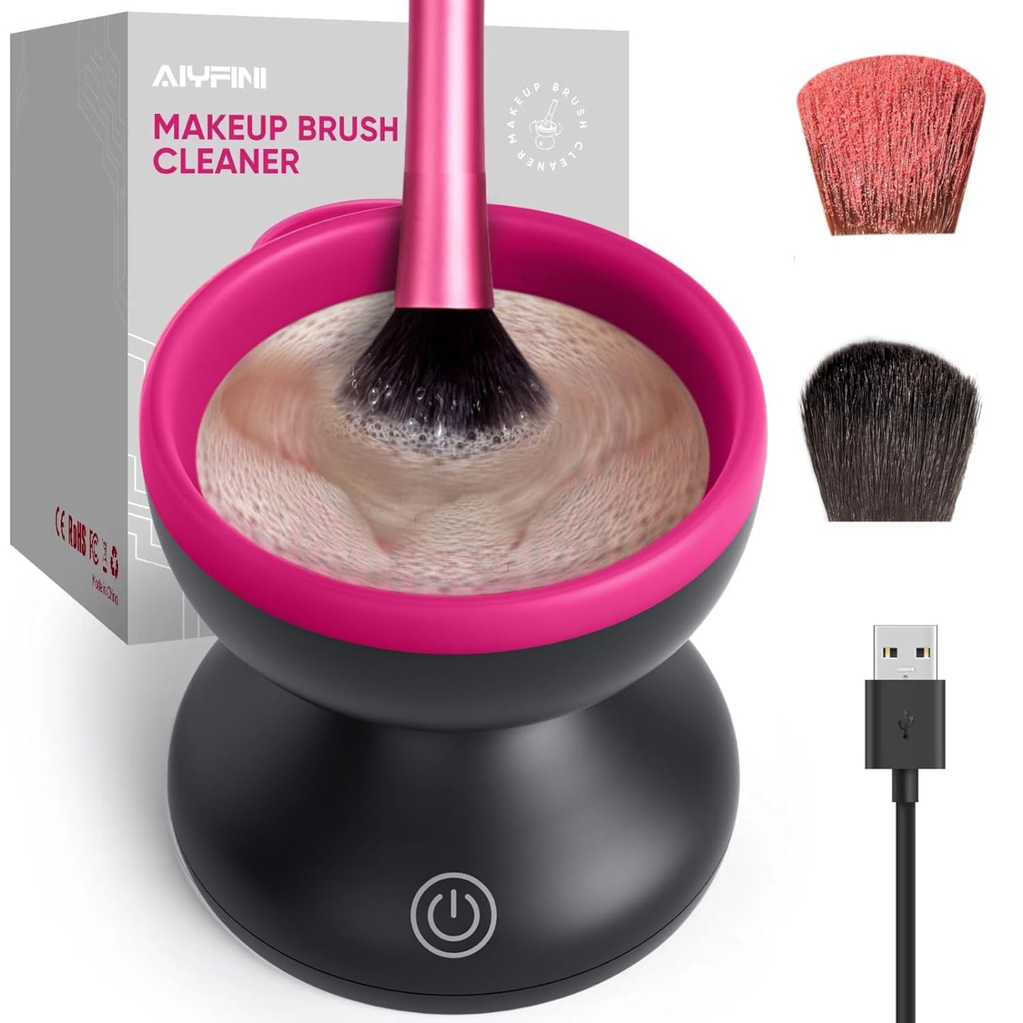 Makeup Brush Cleaner Machine | Alyfini