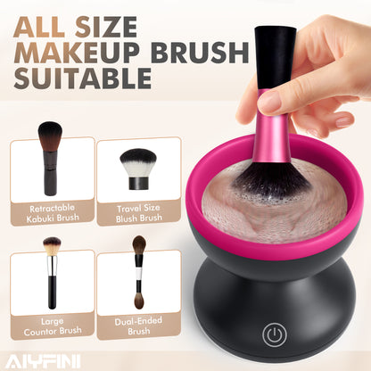 Makeup Brush Cleaner Machine | Alyfini