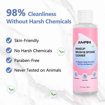 Makeup Brush & Sponge Shampoo | Alyfini